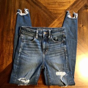 ‼️SOLD‼️AE Super Stretch High Waist Jegging 🦅